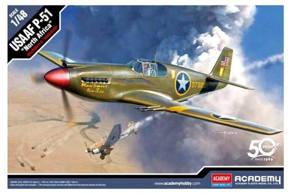 USAAF P-51 "North Africa" (Academy 12338) 1/48 USAAF P-51 "North Africa" (Academy 12338) 1/48