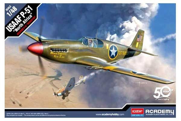 USAAF P-51 "North Africa" (Academy 12338) 1/48