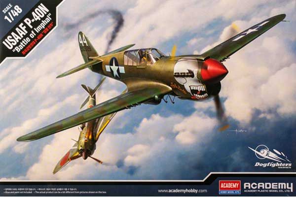 P-40N "Битва при Импхале" (Academy12341) 1/48 P-40N "Битва при Импхале" (Academy12341) 1/48