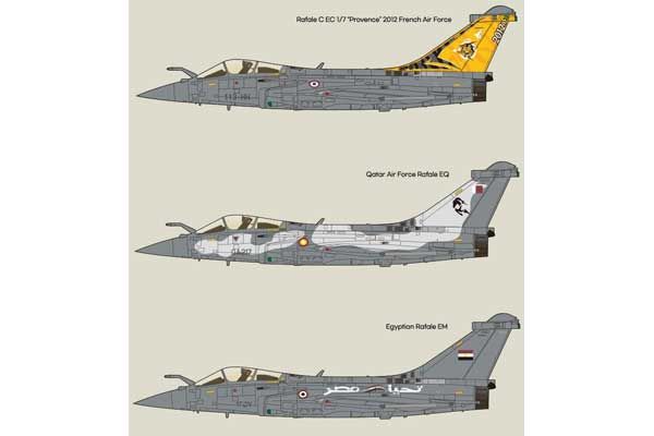 Rafale C  "EC 1/7 Provence 2012" (Academy 12346) 1/48