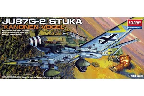 Ju 87G-2 Stuka 'Kanonen Vogel' (Academy 12404) 1/72 Ju 87G-2 Stuka 'Kanonen Vogel' (Academy 12404) 1/72