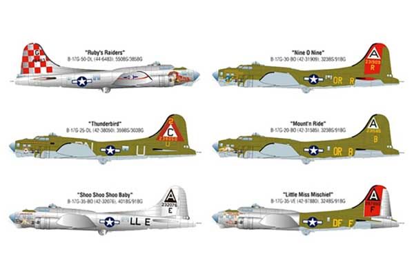 B-17G Flying Fortress (Academy 12414) 1/72