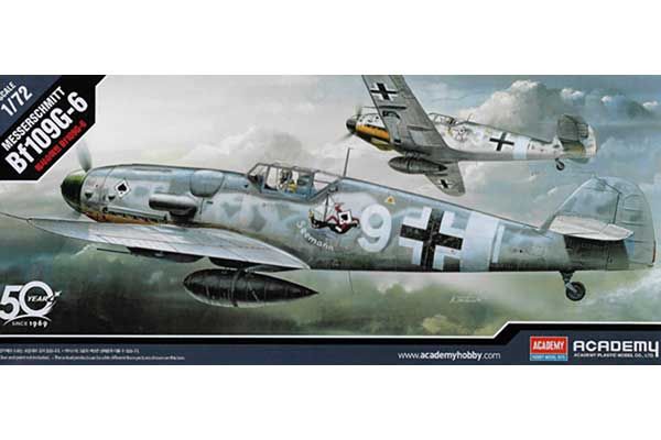 MESSERSCHMITT BF109G-6 (Academy 12467) 1/72 MESSERSCHMITT BF109G-6 (Academy 12467) 1/72