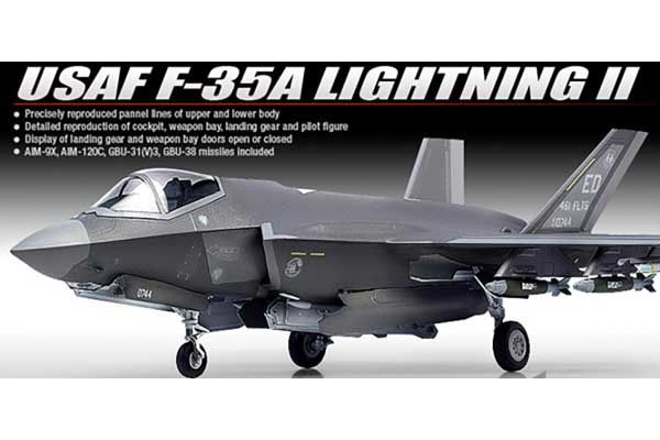 F-35A Lightning II (Academy 12507) 1/72