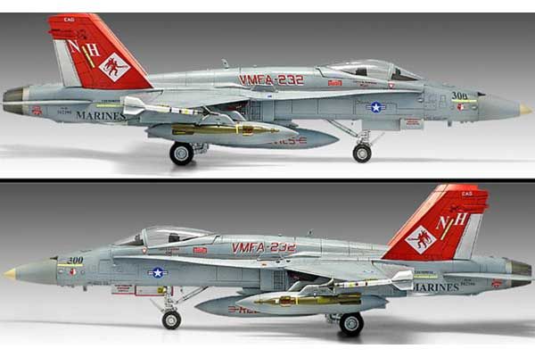 F/A-18A+ "VMFA-232 Red Devils" (Academy 12520) 1/72
