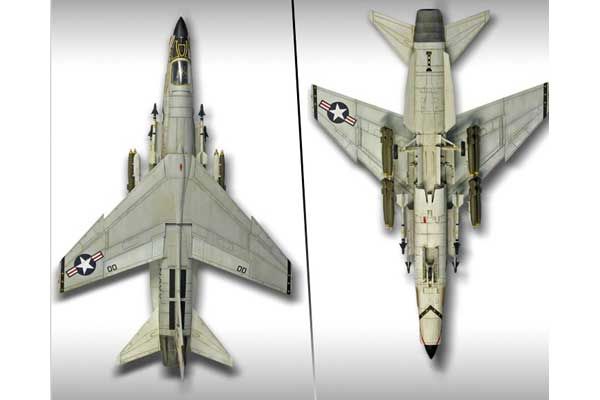 F-8E  VF-162 "The Hunters"  (Academy 12521) 1/72