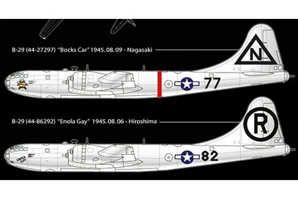 B-29  'Enola Gay & Bockscar' (Academy 12528) 1/72