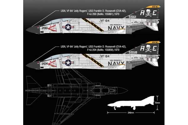 F-4J 'VF-84 Jolly Rogers' (Academy 12529) 1/72