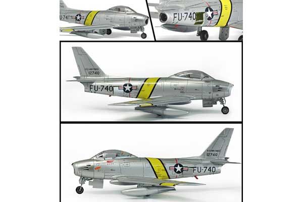 P-47D и F-86E 'Gabreski' (Academy 12530) 1/72