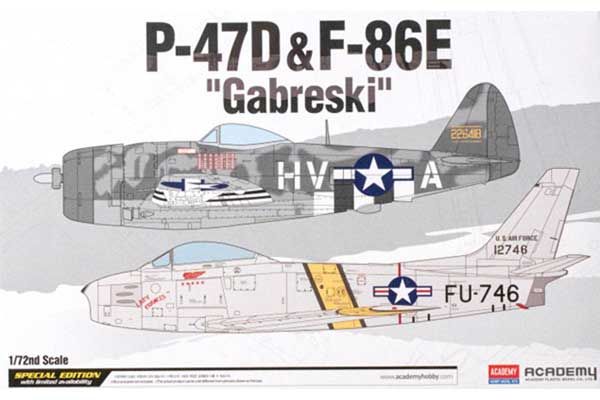 P-47D и F-86E 'Gabreski' (Academy 12530) 1/72 P-47D и F-86E 'Gabreski' (Academy 12530) 1/72