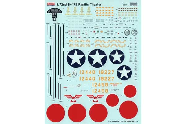 B-17E 'Pacific Theater' (Academy 12533) 1/72