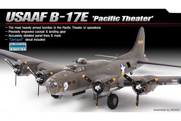 B-17E 'Pacific Theater' (Academy 12533) 1/72