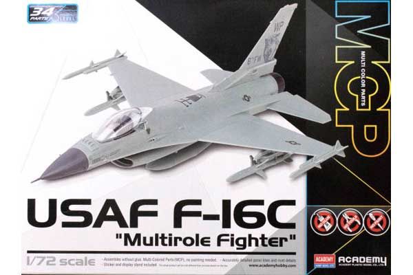 F-16C Multirole Fighter (Academy 12541) 1/72