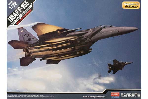 F-15E '333rd Fighter Squadron' (Academy 12550) 1/72 F-15E '333rd Fighter Squadron' (Academy 12550) 1/72