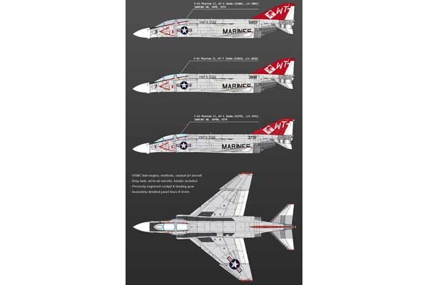 F-4J "VMFA-232 Red Devils" (Academy 12556) 1/72