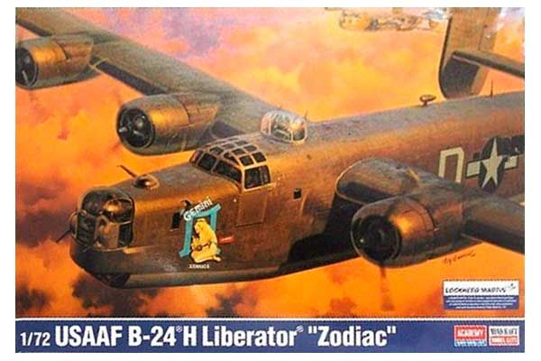 B-24 H Liberator "Zodiac" (Academy 12584) 1/72 B-24 H Liberator "Zodiac" (Academy 12584) 1/72