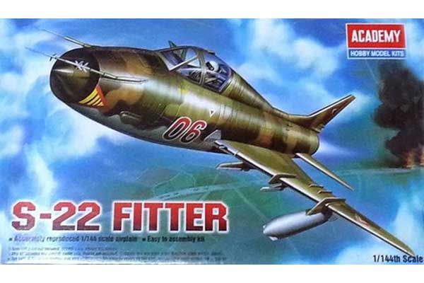 Су-22 Fitter (Academy 12612) 1/144