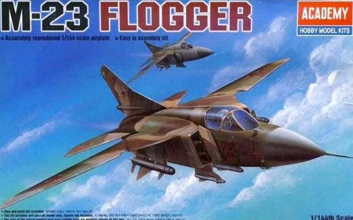 Миг-23 Flogger (Academy 12614) 1/144