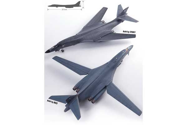 B-1B 34th BS "Thunderbirds" (Academy 12620) 1/144