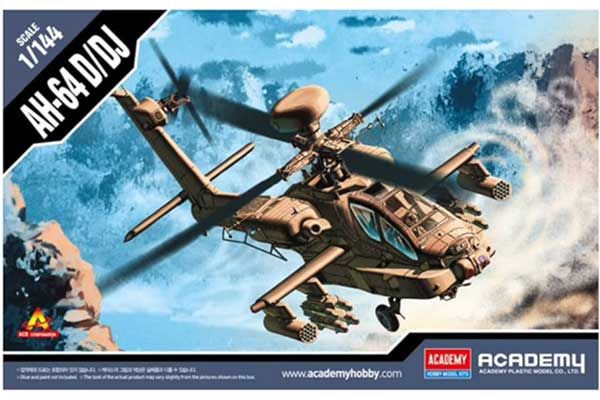 AH-64D/DJ (Academy 12625) 1/144