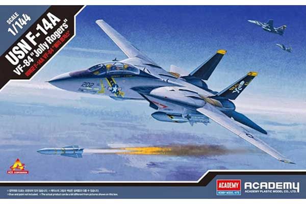 USN F-14A VF-84 "Jolly Rogers" (Academy 12626) 1/144