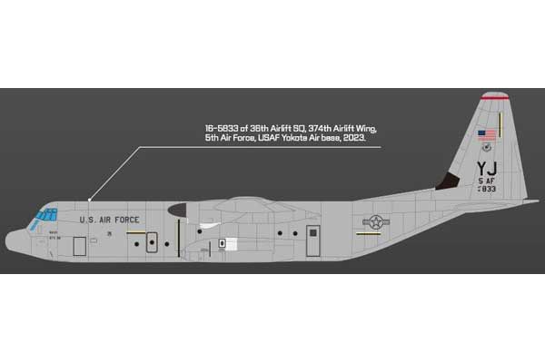 C-130J-30 Super Hercules (Academy 12631) 1/144