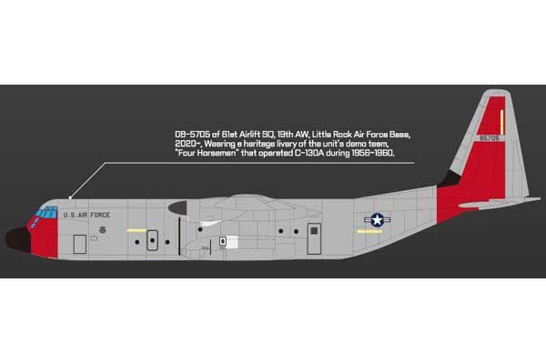 C-130J-30 Super Hercules (Academy 12631) 1/144