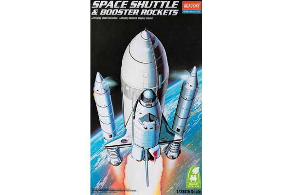 "Space Shuttle & Booster Rockets" (Academy 12707) 1/288 "Space Shuttle & Booster Rockets" (Academy 12707) 1/288