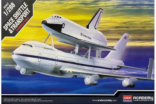 Космический шаттл и самолёт-носитель (Academy 12708) 1/72 Космический шаттл и самолёт-носитель (Academy 12708) 1/72