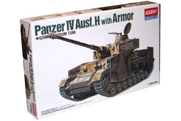 Panzer IV Ausf. H с бронепластинами (Academy 13233) 1/35
