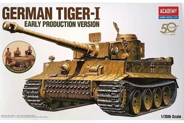 TIGR I раннего производства (Academy 13264) 1/35 TIGR I раннего производства (Academy 13264) 1/35