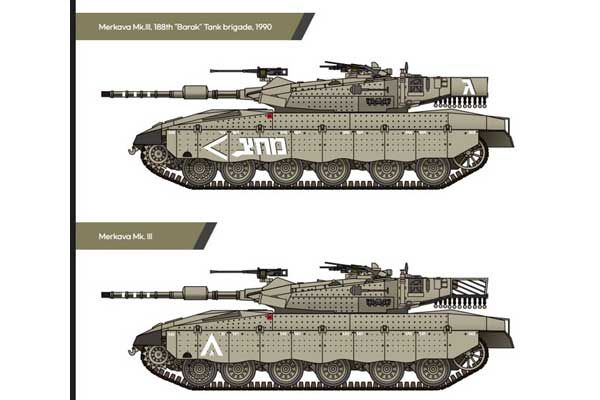 Merkava Mk. III (Academy 13429) 1/72