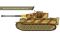 Tiger-1 позднего производства (Academy 13431) 1/72