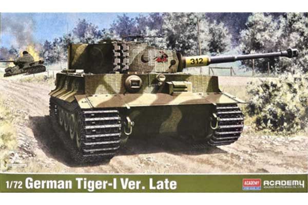 Tiger-1 позднего производства (Academy 13431) 1/72