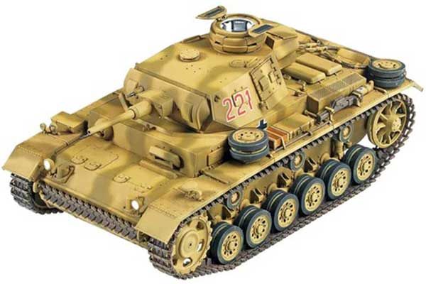 German Panzer III Ausf. J "North Africa" (Academy 13531) 1/35