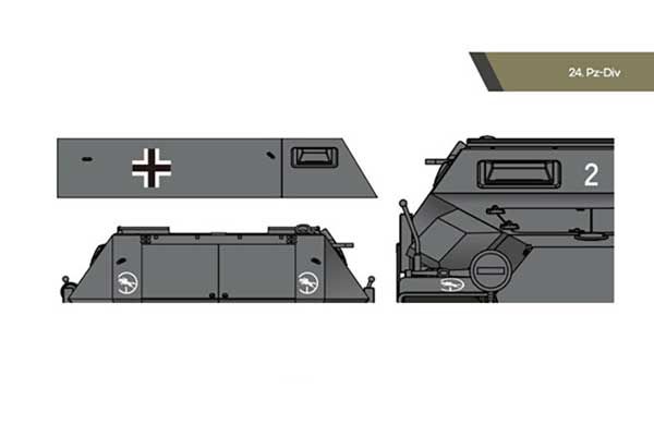 Sd.Kfz.251/1 Ausf.C (Academy 13540) 1/35