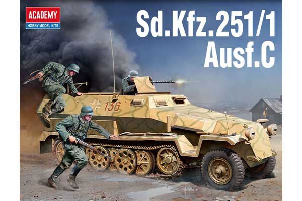 Sd.Kfz.251/1 Ausf.C (Academy 13540) 1/35