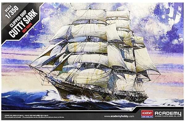 Clipper Ship Cutty Sark (Academy 14110) 1/350 Clipper Ship Cutty Sark (Academy 14110) 1/350