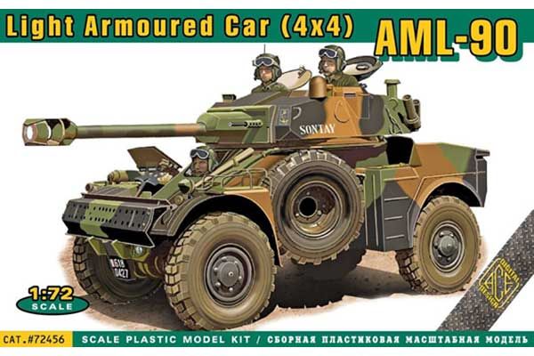 AML-90 бронеавтомобиль (4x4) (ACE 72456) 1/72 AML-90 бронеавтомобиль (4x4) (ACE 72456) 1/72