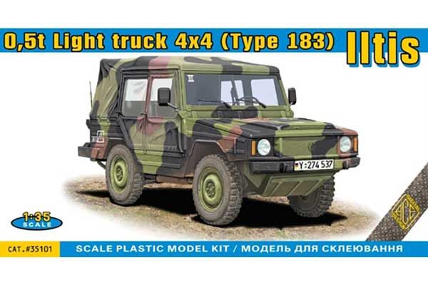 0,5T Легкий позашляховик 4X4 (Type 183) Iltis (ACE 35101) 1/35