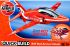 RAF Red Arrows Hawk Учебно-тренировочный самолет (Lego сборка) (Airfix J6018)