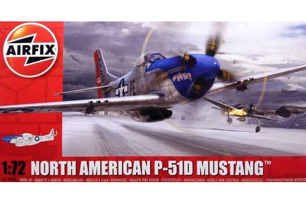 North American P-51D Mustang (Airfix 01004) 1/72