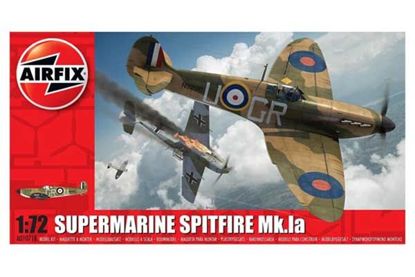 Supermarine Spitfire Mk.Ia (Airfix 01071B) 1/72 Supermarine Spitfire Mk.Ia (Airfix 01071B) 1/72