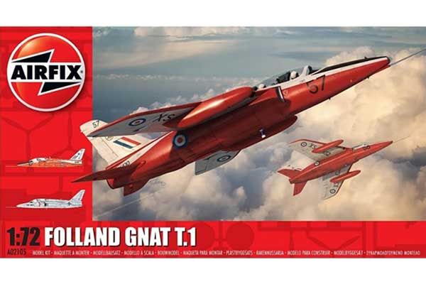 Folland Gnat T.1 (Airfix 02105) 1/72 Folland Gnat T.1 (Airfix 02105) 1/72