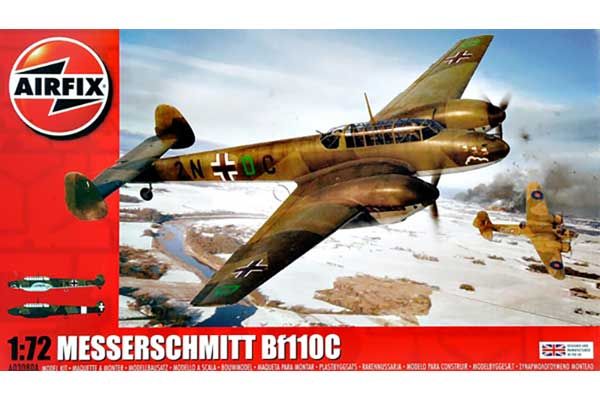 Messerschmitt Bf.110 C / D (Airfix 03080A) 1/72