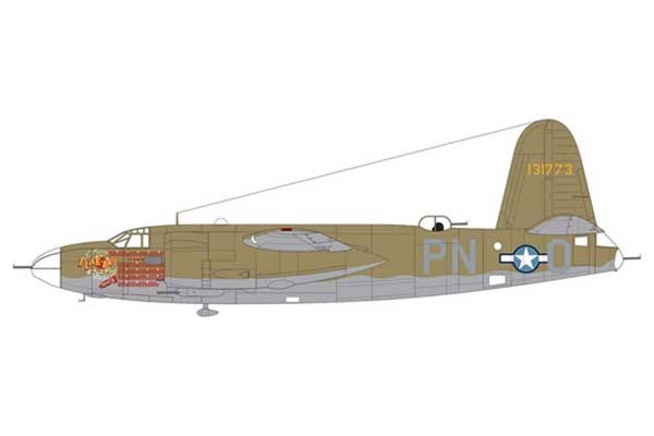 Martin B-26B Marauder (Airfix 04015A) 1/72