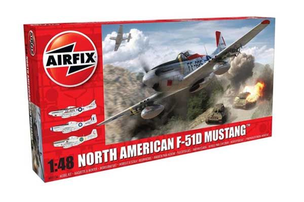 F-51D Mustang (Airfix 05136) 1/48 F-51D Mustang (Airfix 05136) 1/48