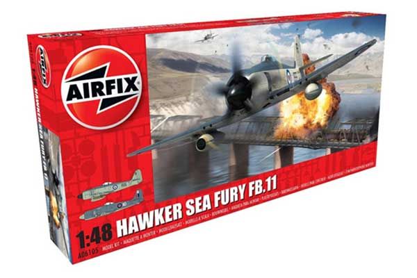Hawker Sea Fury FB.II (Airfix 06105) 1/48 Hawker Sea Fury FB.II (Airfix 06105) 1/48