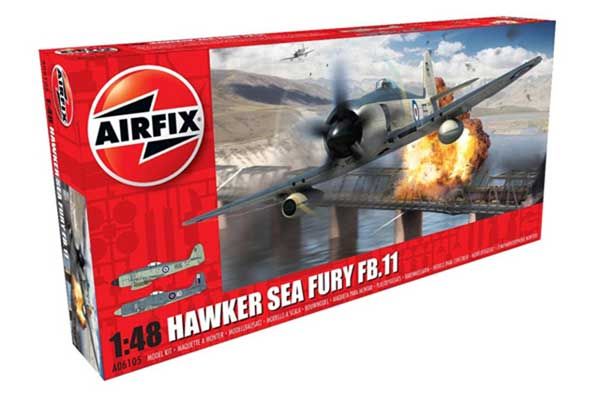 Hawker Sea Fury FB.II (Airfix 06105) 1/48