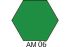 ЗЕЛЕНАЯ краска акриловая матовая (ХО-МА АМ06)